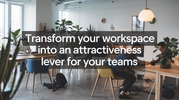 Comment transformer un espace de travail en un levier d’attractivité pour vos équipes ?