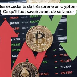 Investir les excédents de trésorerie en cryptomonnaies : ce qu’il faut savoir avant de se lancer